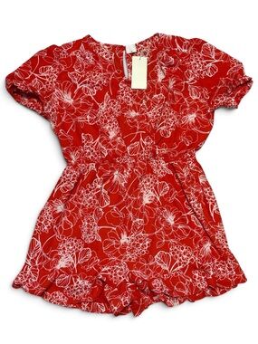 Allie Rose Floral Romper